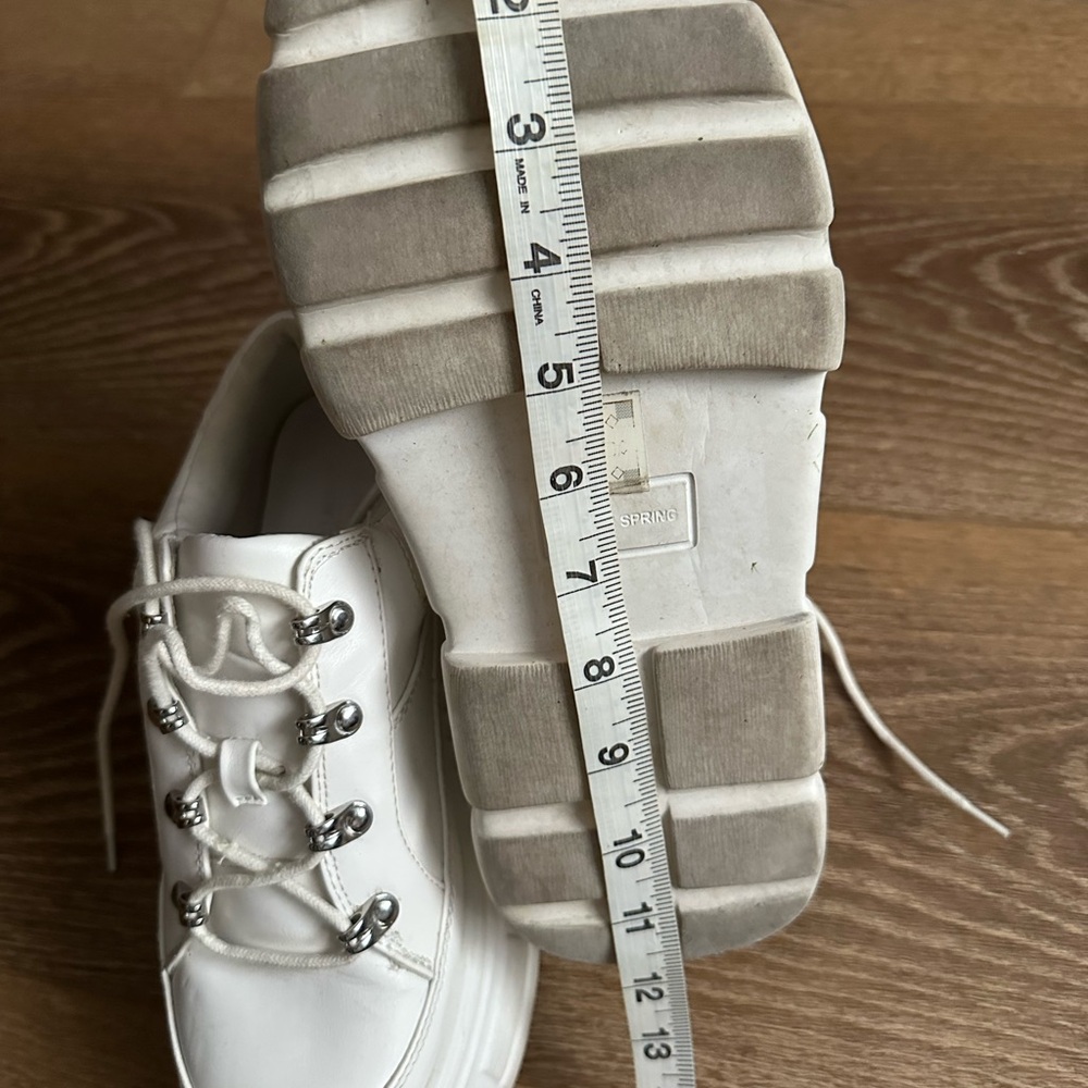 Chunky white platform sneakers - Picture 8 of 8